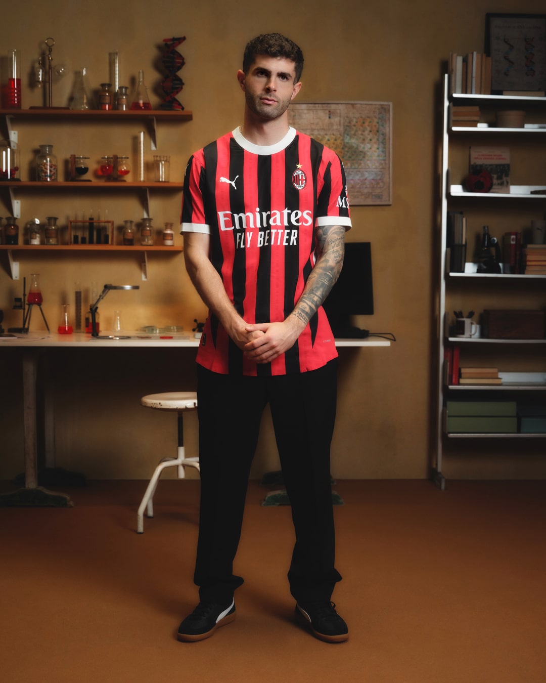 maillot ac milan domicile 2024 2025 puma 1