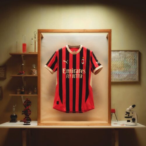 Image de l'article L'AC Milan présente son maillot domicile pour 2024-2025