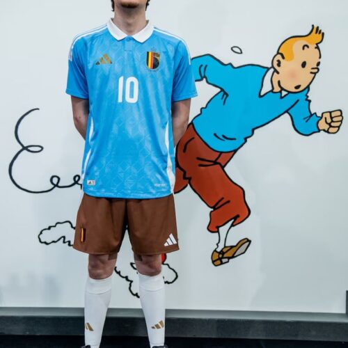 Image de l'article Tintin inspire adidas pour un survêtement de la Belgique
