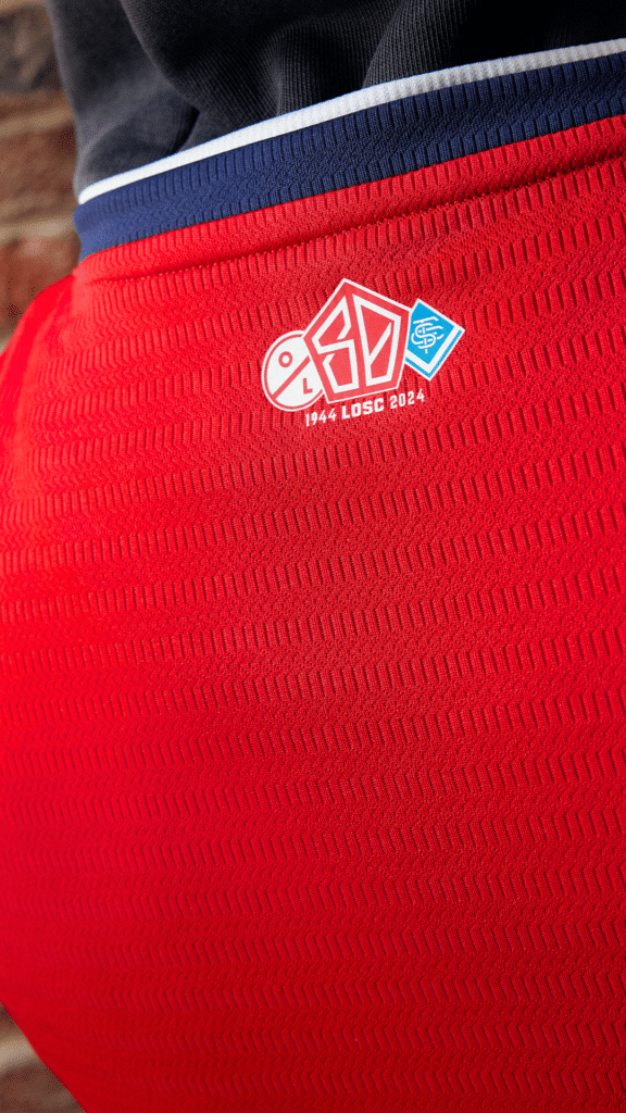 maillot lille domicile 2024 2025 new balance 2