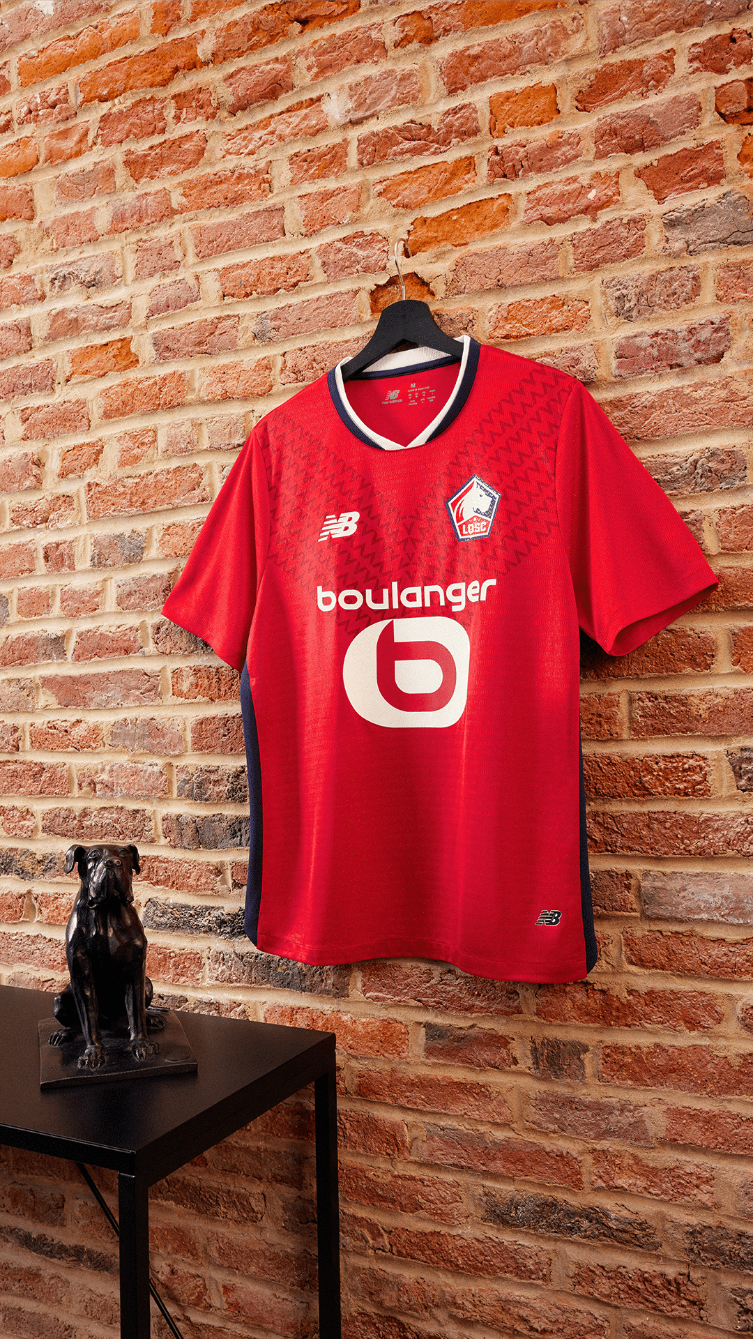 maillot lille domicile 2024 2025 new balance 2