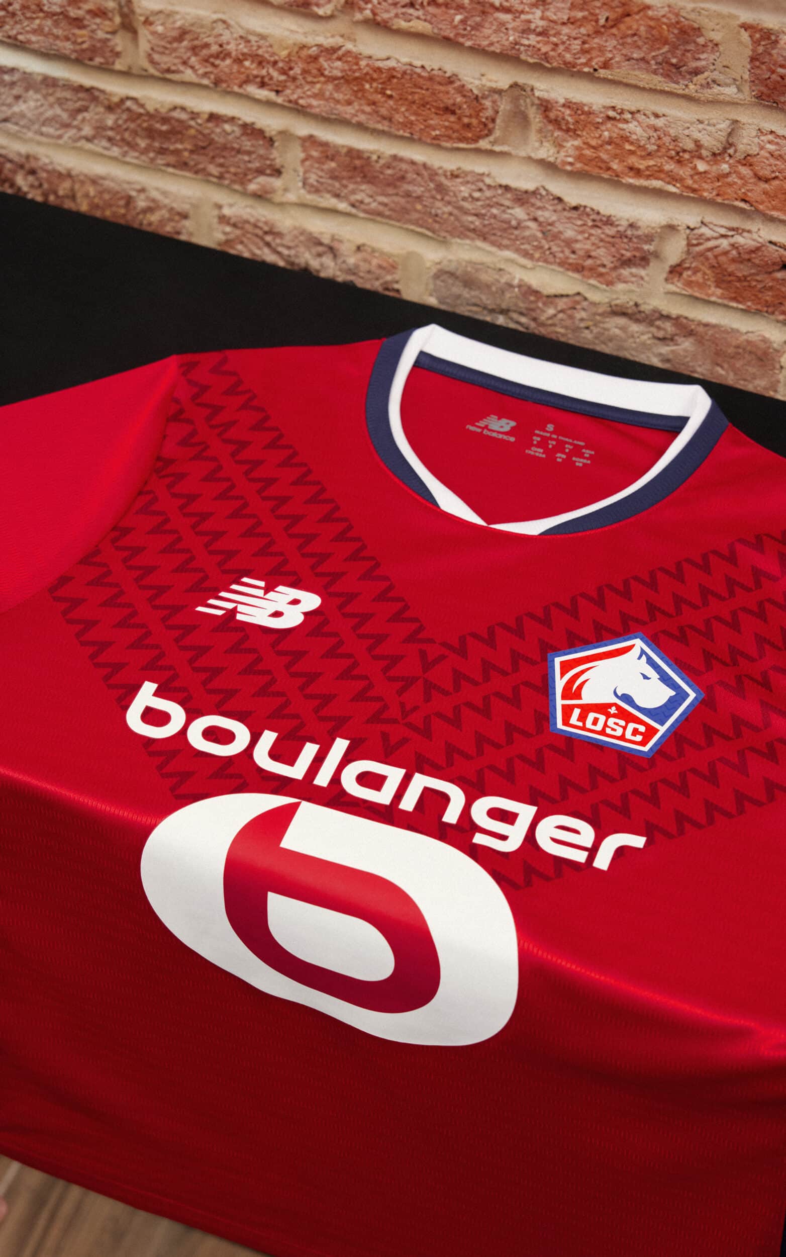 maillot lille domicile 2024 2025 new balance 2