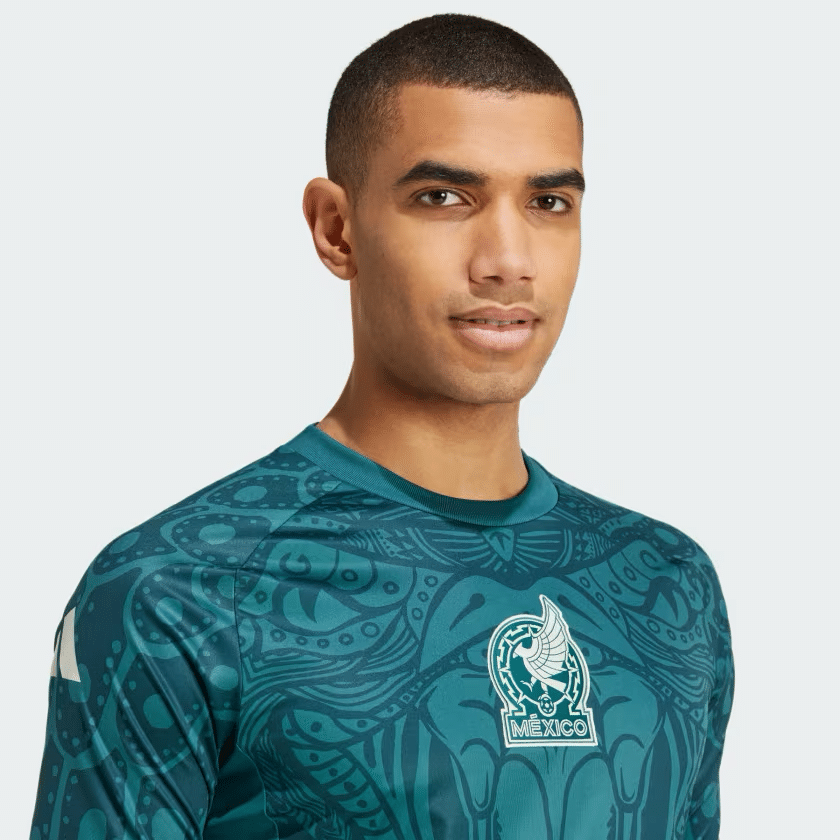 maillot pre-match mexique