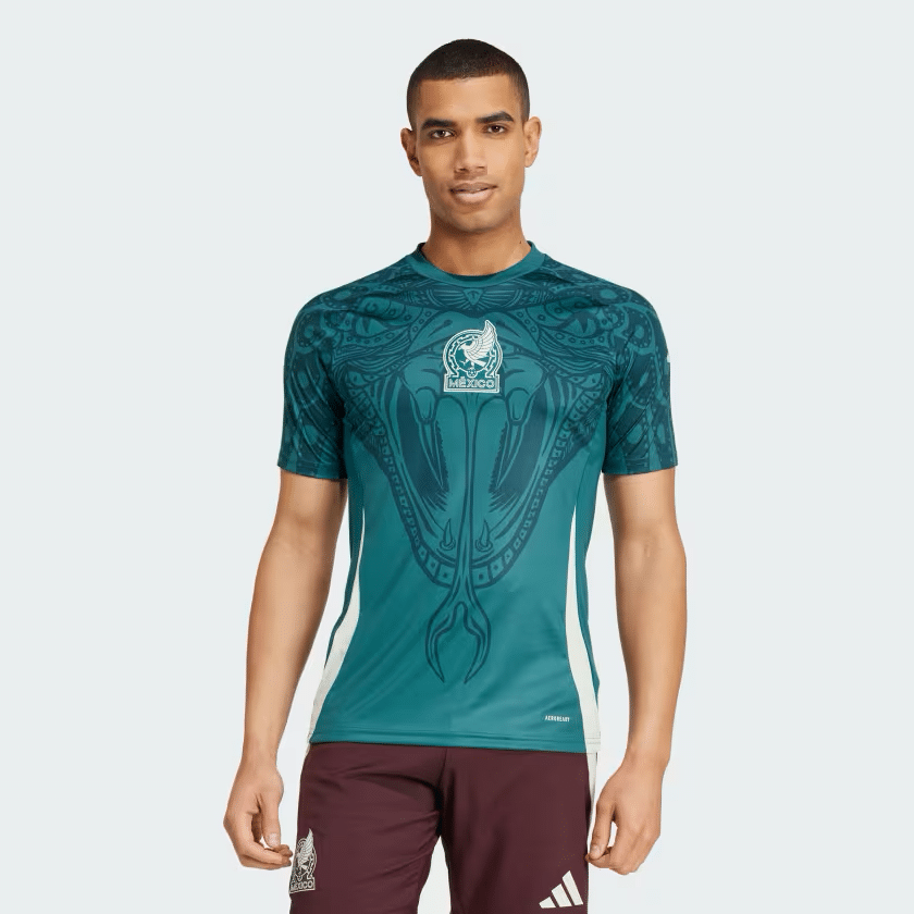 maillot pre-match mexique
