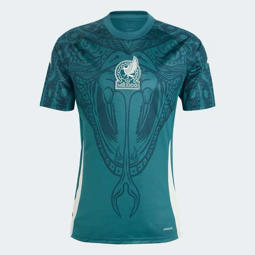 maillot pre-match mexique