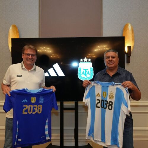 Image de l'article L'Argentine prolonge avec adidas jusqu'en 2038