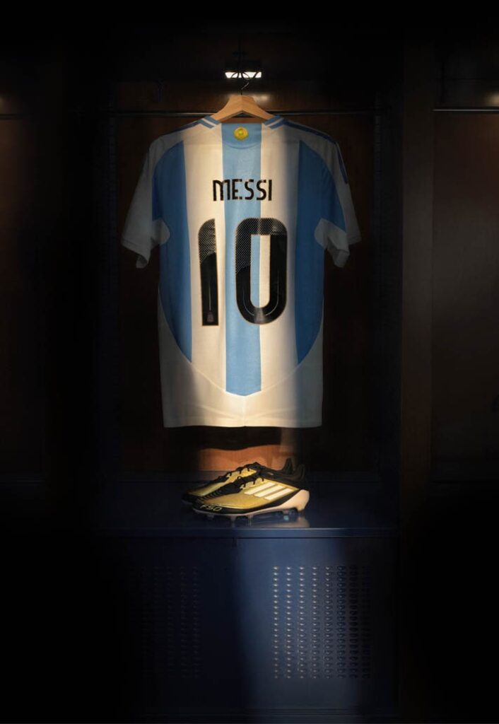 crampons f50 triunfo dorado messi adidas 1