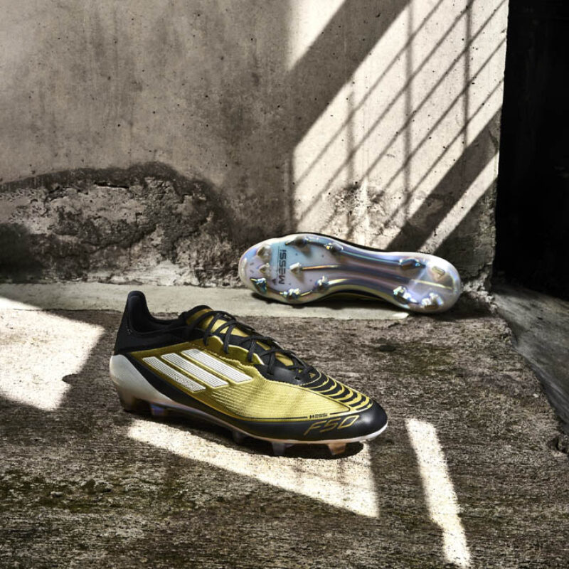 crampons f50 triunfo dorado messi adidas 1