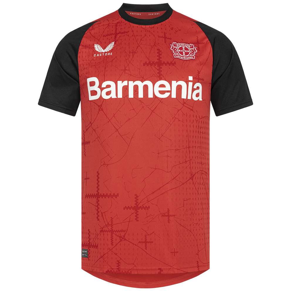 maillot bayer leverkusen 2024 2025 domicile castore