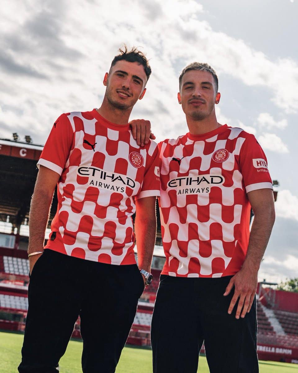 maillot girona 2024 2025 domicile puma