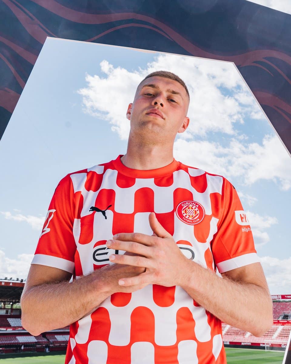 maillot girona 2024 2025 domicile puma