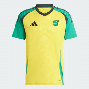 Maillot Jamaïque Domicile Uhlsport Reggae Boyz 2001-2002 - Taille L - Jaune