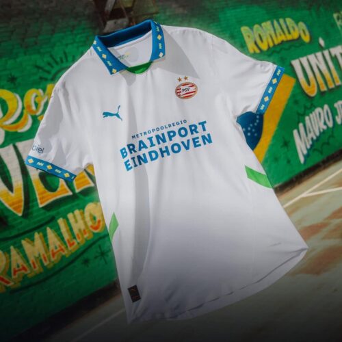 Image de l'article Quand le nouveau maillot du PSV rend hommage au Brésil ! Sublime