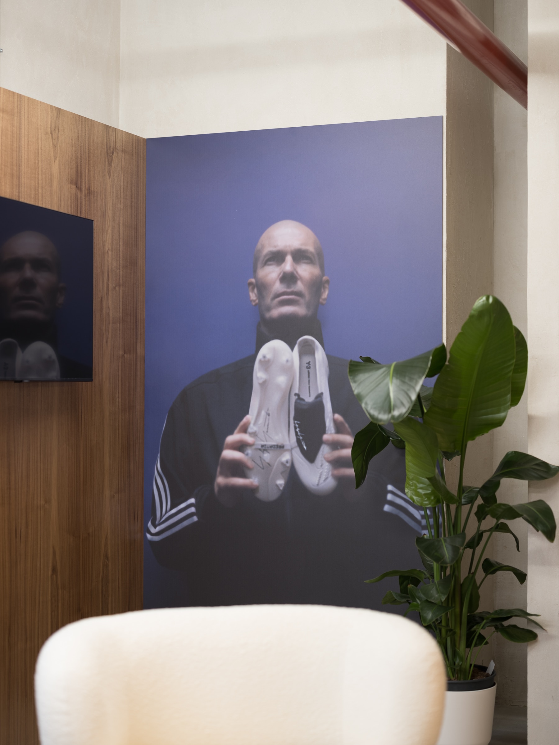 adidas flagship paris suite zz zinedine zidane