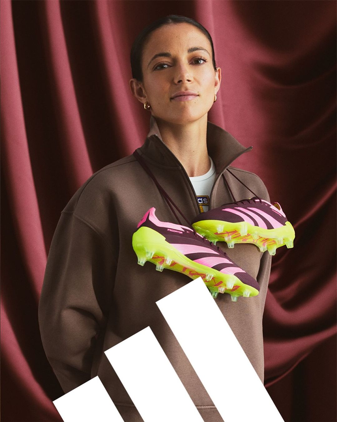 aitana bonmati crampons adidas predator