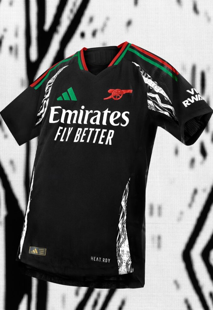 maillot arsenal exterieur 2024 2025 adidas 3