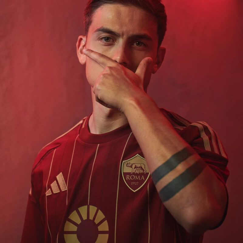 maillot as rome domicile 2024 2025 adidas