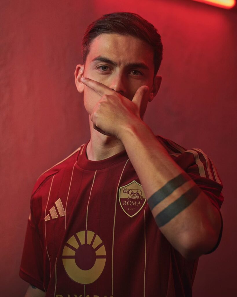 maillot as rome domicile 2024 2025 adidas