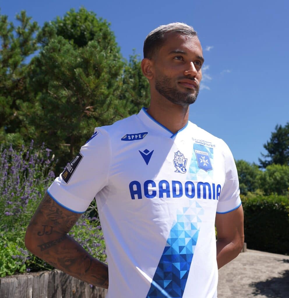 maillot auxerre 2024 2025 domicile