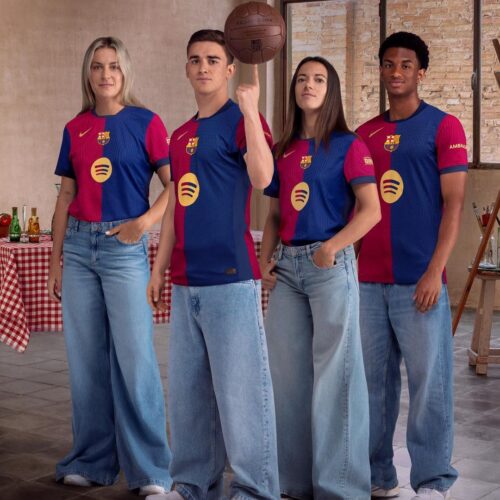 Image de l'article Un maillot domicile bicolore pour le FC Barcelone