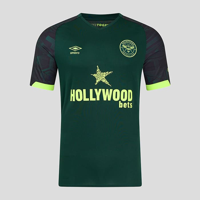 maillot brentford 2024 2025 third umbro