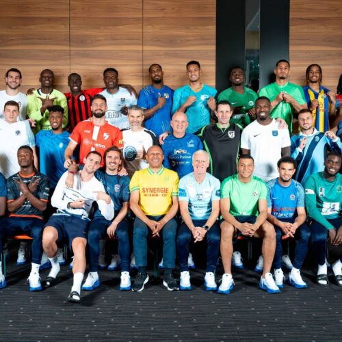 Image de l'article Équipe de France : les Bleus avec les maillots de leur premier club