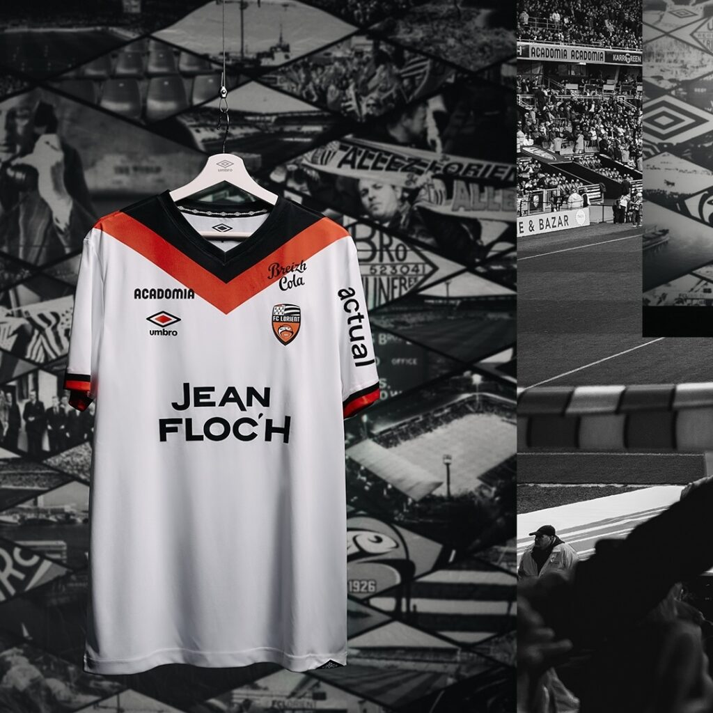 maillot lorient 2024 2025 exterieur umbro