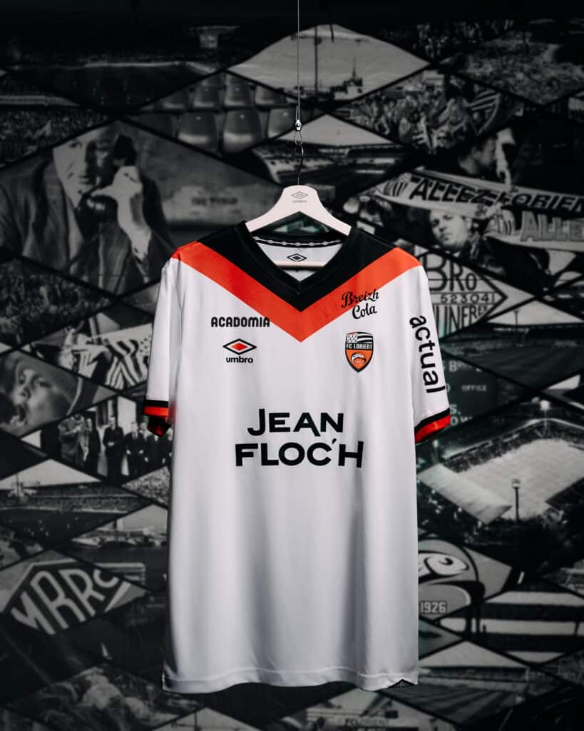 maillot lorient 2024 2025 exterieur umbro