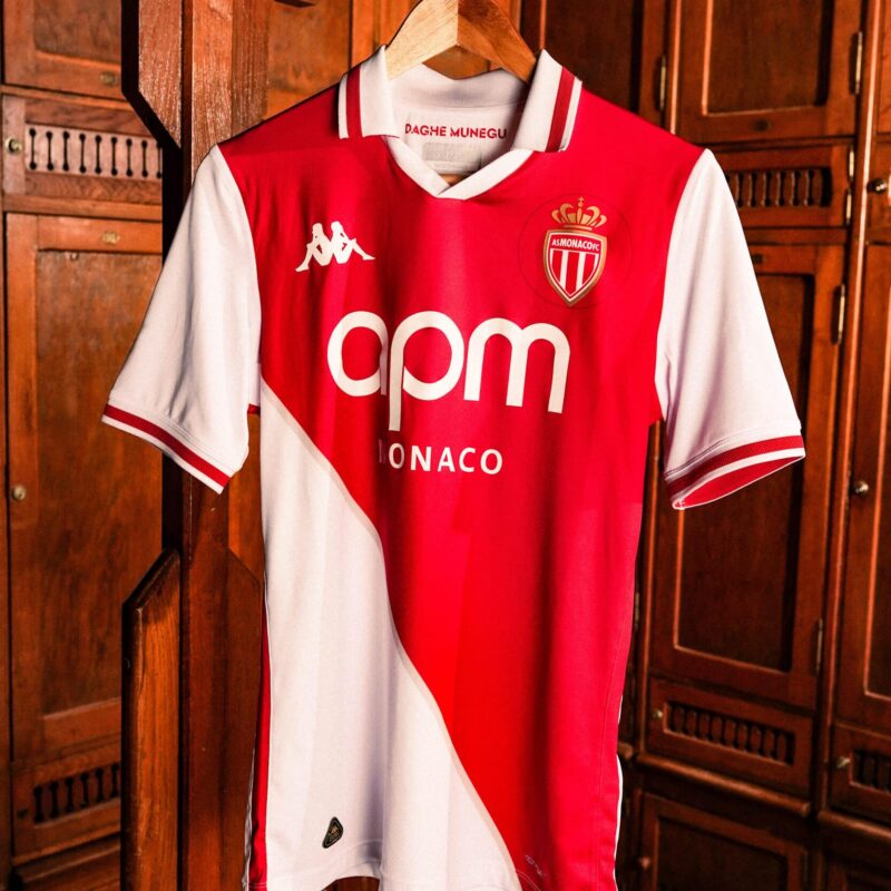 Monaco : un maillot spécial de Kappa pour les 100 ans du club
