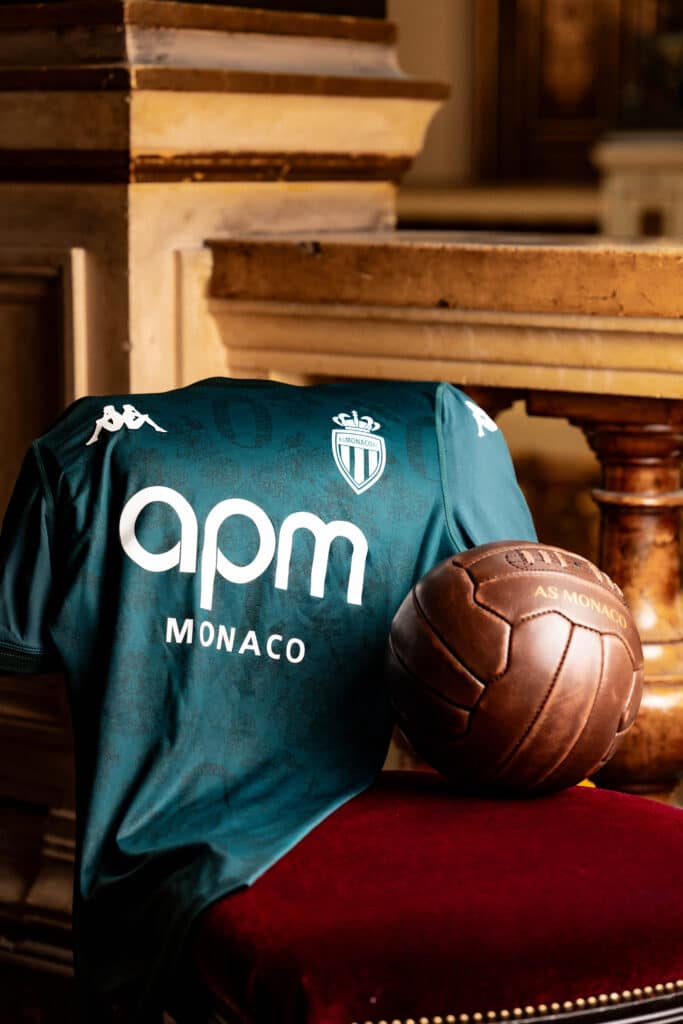maillot monaco exterieur 2024 2025 kappa