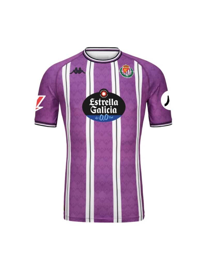 maillot real valladolid 2024 2025 domicile kappa