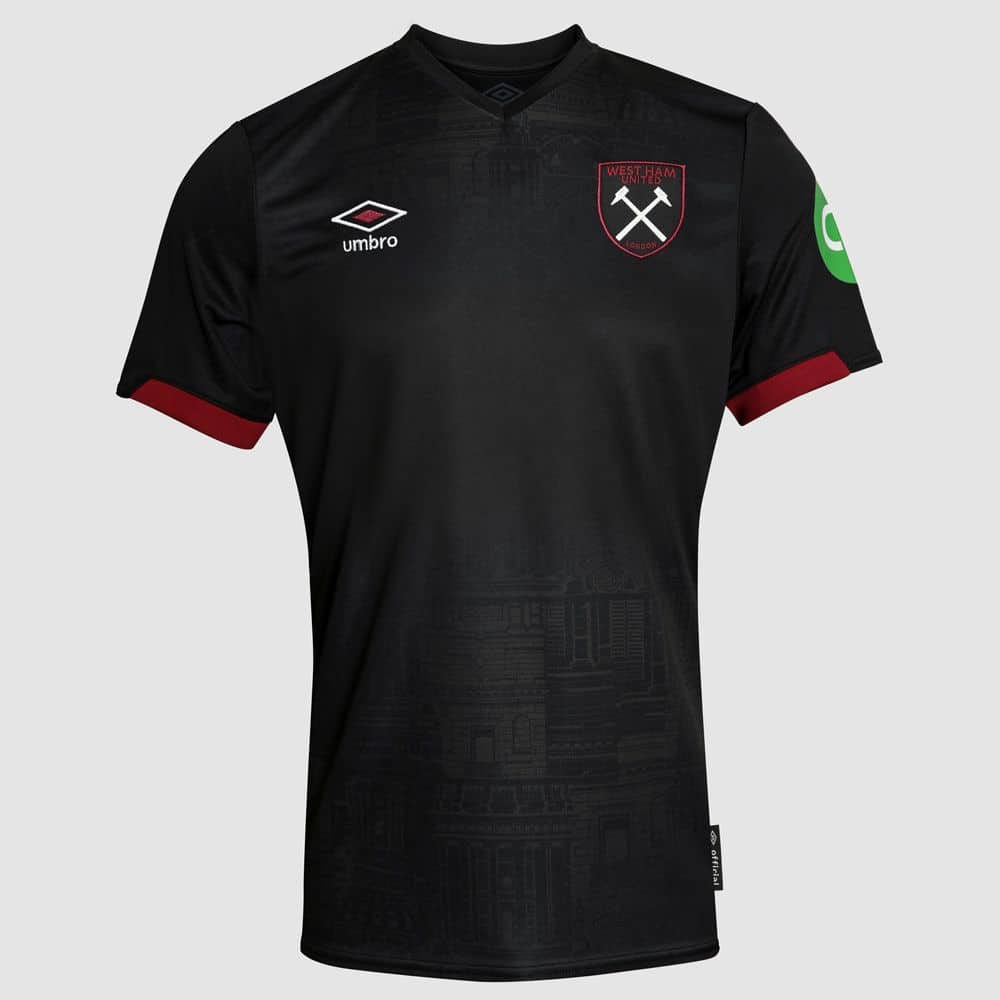 maillot west ham 2024 2025 exterieur umbro
