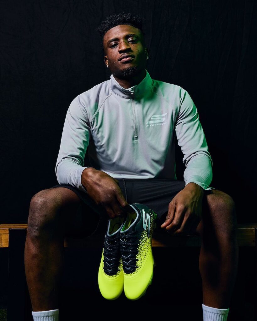 mohammed kudus skechers crampons