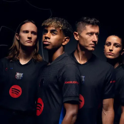 Image de l'article Un maillot noir pour le Barça et une énorme visibilité pour Spotify