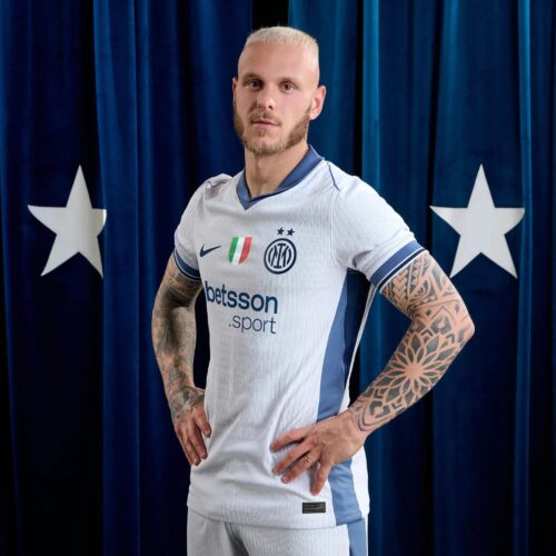 Image de l'article Un maillot extérieur architectural pour l'Inter Milan