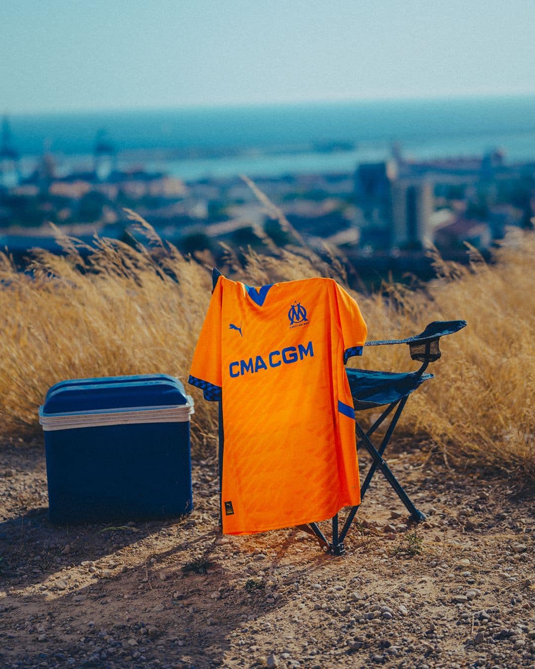 Maillot OM Extérieur Manches Longues 2025/2026 – Puma Officiel