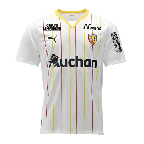Flocage Officiel - RC Lens, Frankowski, 2024/2025, Away, Blanc – Footpress
