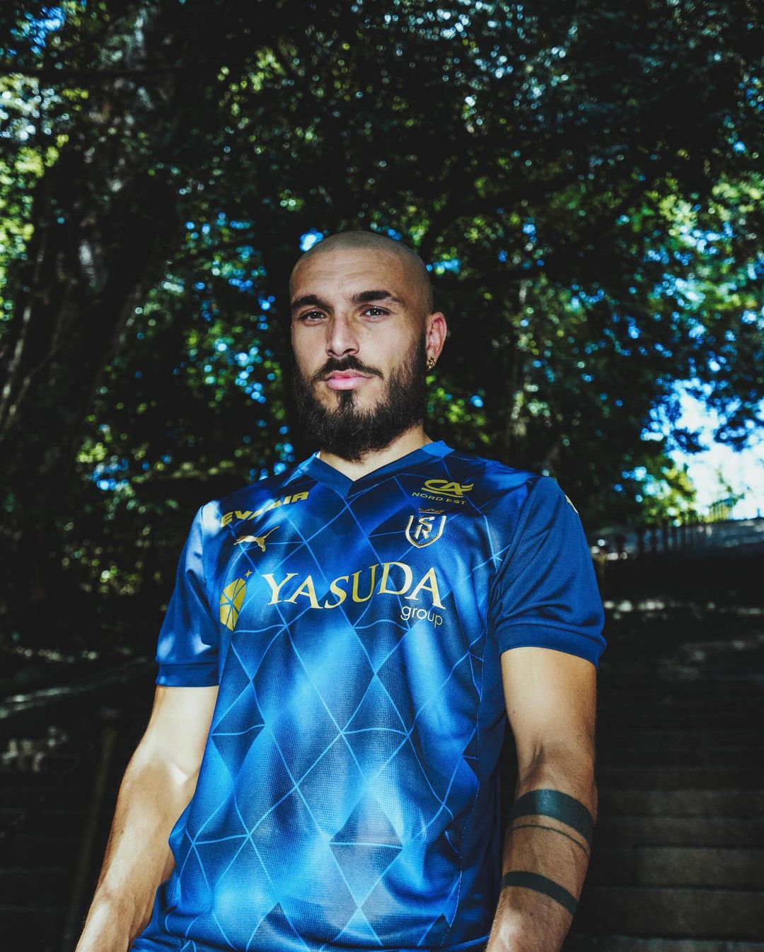 maillot reims 2024 2025 exterieur puma