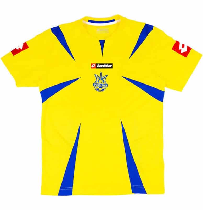 maillot ukraine lotto 2006