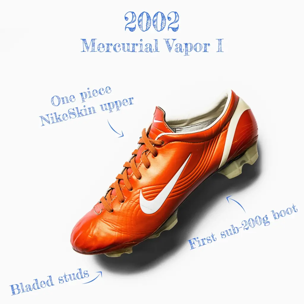 nike mercurial vapor 1 shock orange reedition 2025