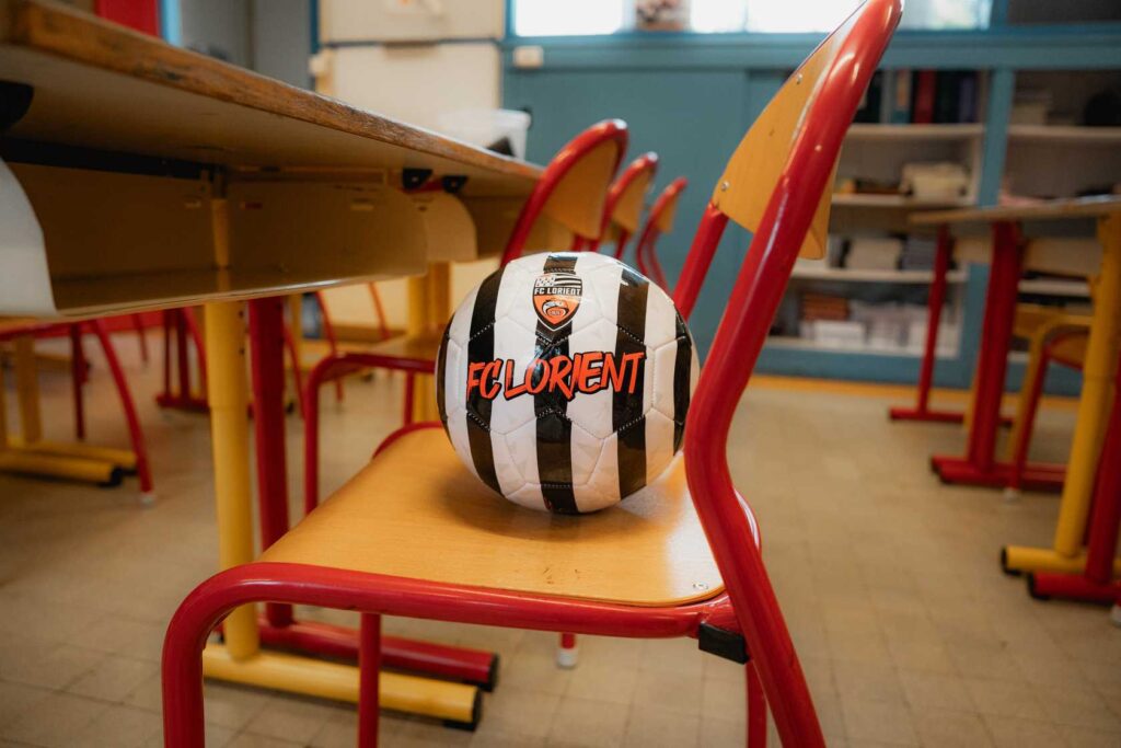 ballon lorient ecole rentree des classes