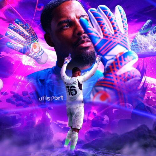 Image de l'article Une nouvelle paire de gants signature pour Mike Maignan signée uhlsport