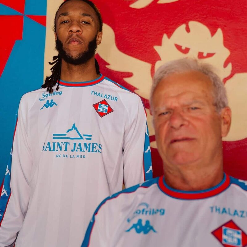 maillot extérieur stade malherbe caen 2024 2025 kappa