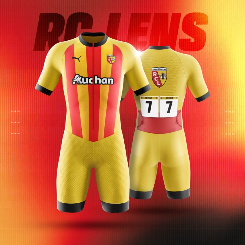 maillot ligue 1 cyclisme lens