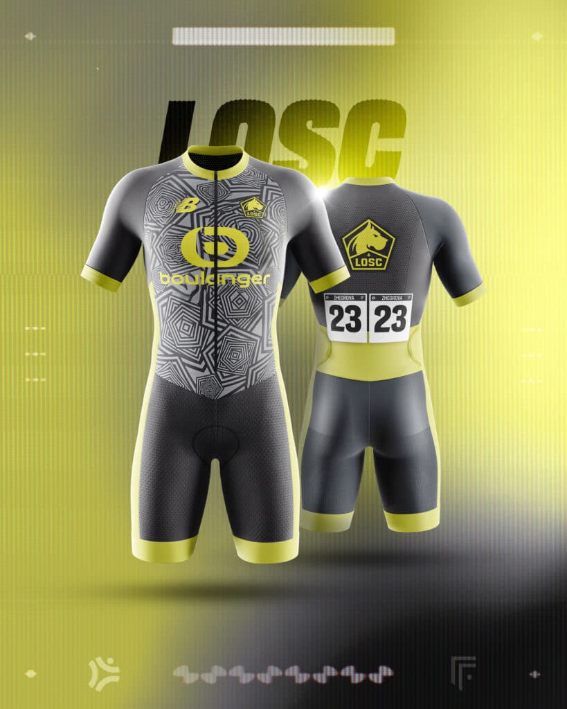 maillot ligue 1 cyclisme losc