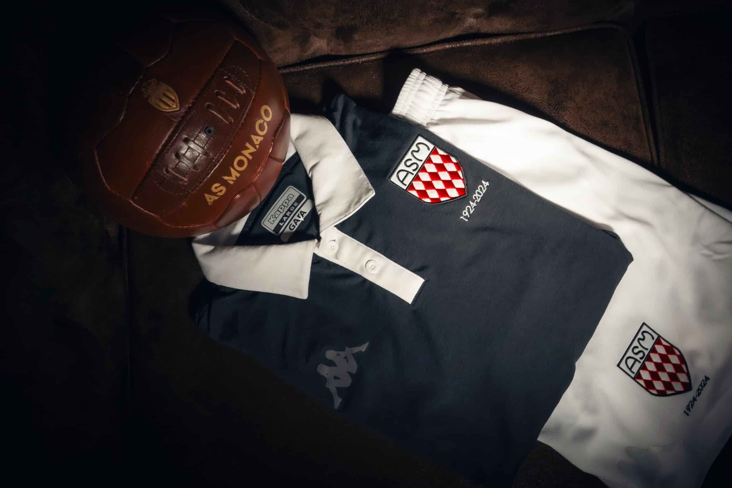 maillot monaco 100 ans kappa maillot collector