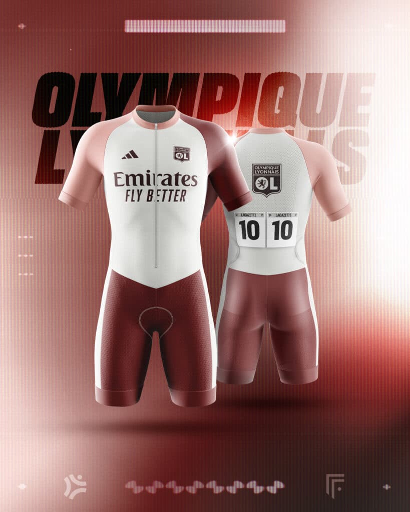 maillot ligue 1 cyclisme lyon