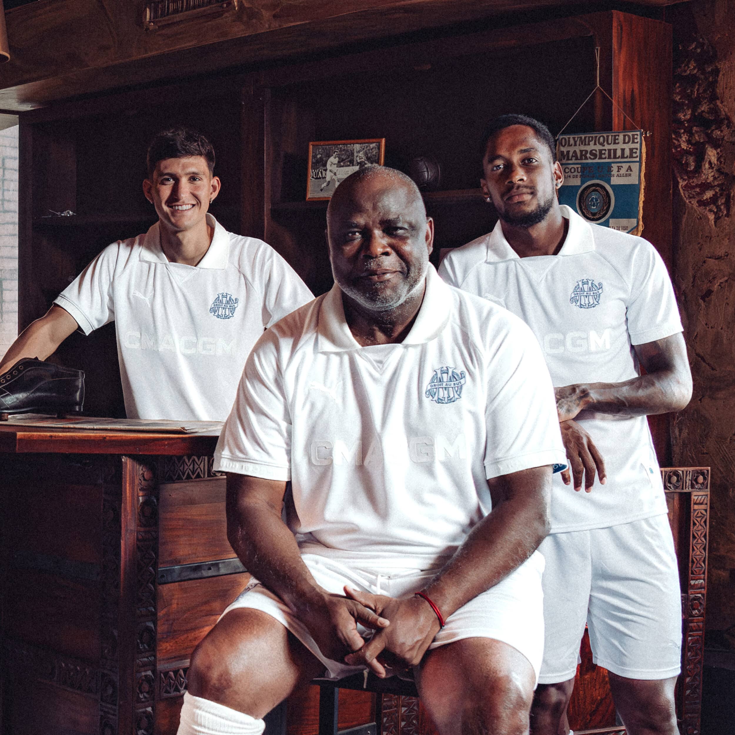 MAILLOT PRO OM Marseille Cheyrou Match Des Legendes 125 Ans 2024-2025 EUR 120,00 - FR