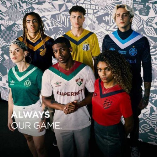 Image de l'article Umbro : le losange mis à l'honneur sur les maillots des clubs brésiliens