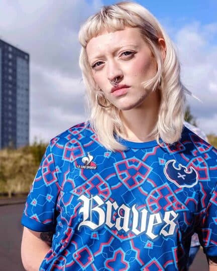 maillot domicile caledonians braves club ecossais le coq sportif 2024 2025